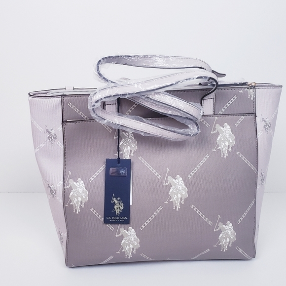 U.S.POLO ASSN. Colorblock handbag - Picture 4 of 8